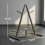 Svorio diskų stovas 2,5 cm skersmens diskams 200 kg keliamoji galia
