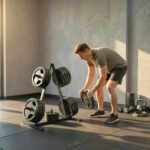 Svorio diskų stovas 2,5 cm skersmens diskams 200 kg keliamoji galia