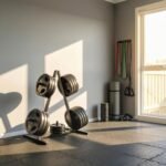 Svorio diskų stovas 2,5 cm skersmens diskams 200 kg keliamoji galia