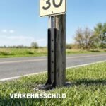 Tvoros stulpų taisymo atramų rinkinys, 2 vnt., su grąžtu ir tvirtinimo varžtais – Paveikslėlis 9
