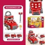 Ugniagesių automobilis su reakcijos žaidimu ir plaktuku – Paveikslėlis 5