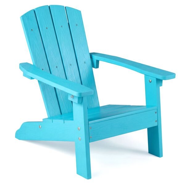 Vaikiška Adirondack kėdė iš HIPS plastiko su ergonomišku atlošu (Turkio)