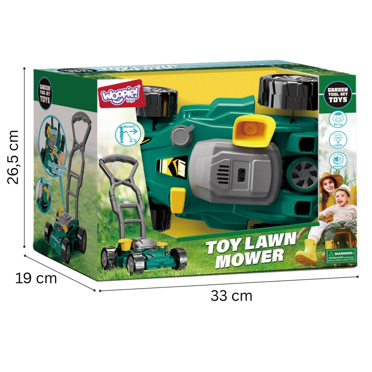 Vaikiška stumdoma žoliapjovė su garsais ir šviesa – Paveikslėlis 5