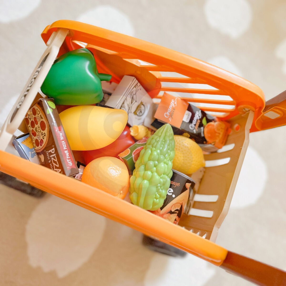 Vaikiškas pirkinių vežimėlis su 42 priedais – Paveikslėlis 5