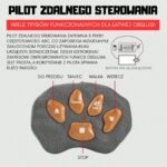 Valdomas robotas stegozauras su šviesomis ir garsais