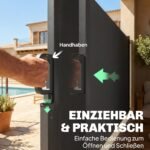 Vandeniui ir UV spinduliams atspari ištraukiama šoninė privatumo užsklanda – Paveikslėlis 5