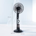 Ventiliatorius-drėkintuvas su aušinimo funkcija ir 70° osciliacija – Paveikslėlis 3