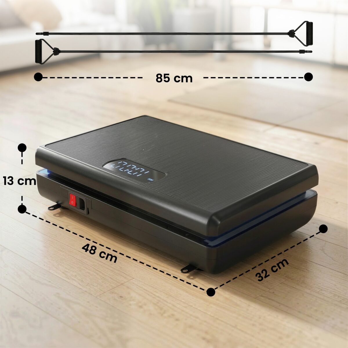 Vibracinė platforma su 120 greičio lygių ir pasipriešinimo gumomis – Paveikslėlis 3