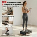 Vibracinė platforma su 120 greičio lygių ir pasipriešinimo gumomis – Paveikslėlis 5