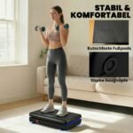 Vibracinė platforma su 120 greičio lygių ir pasipriešinimo gumomis – Paveikslėlis 7