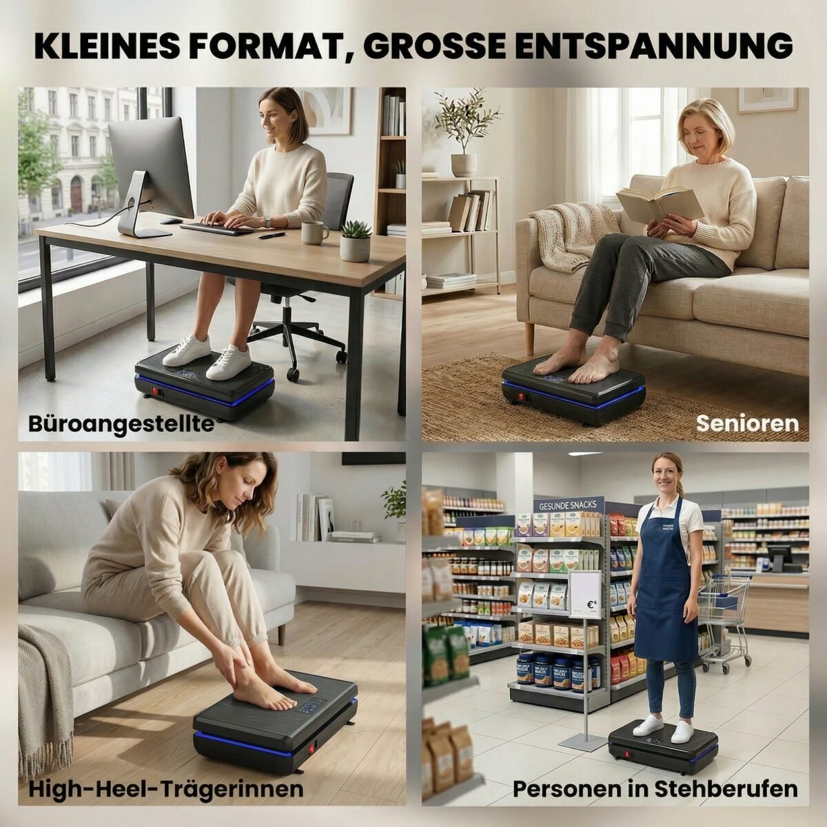 Vibracinė platforma su 120 greičio lygių ir pasipriešinimo gumomis – Paveikslėlis 9