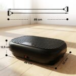 Vibracinė plokštė raumenų stiprinimui su 120 intensyvumo lygių ir 5 programomis – Paveikslėlis 3