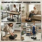 Vibracinė plokštė raumenų stiprinimui su 120 intensyvumo lygių ir 5 programomis – Paveikslėlis 9