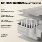 Vienvietis oro čiužinys su integruota elektrine pompa ir flokuotu paviršiumi – Paveikslėlis 6