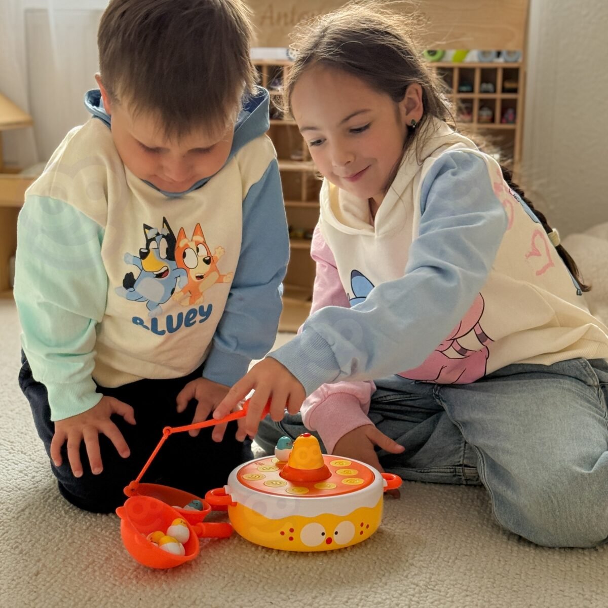 Viščiukų gaudymo žaidimas 4 viename su katapulta – Paveikslėlis 2