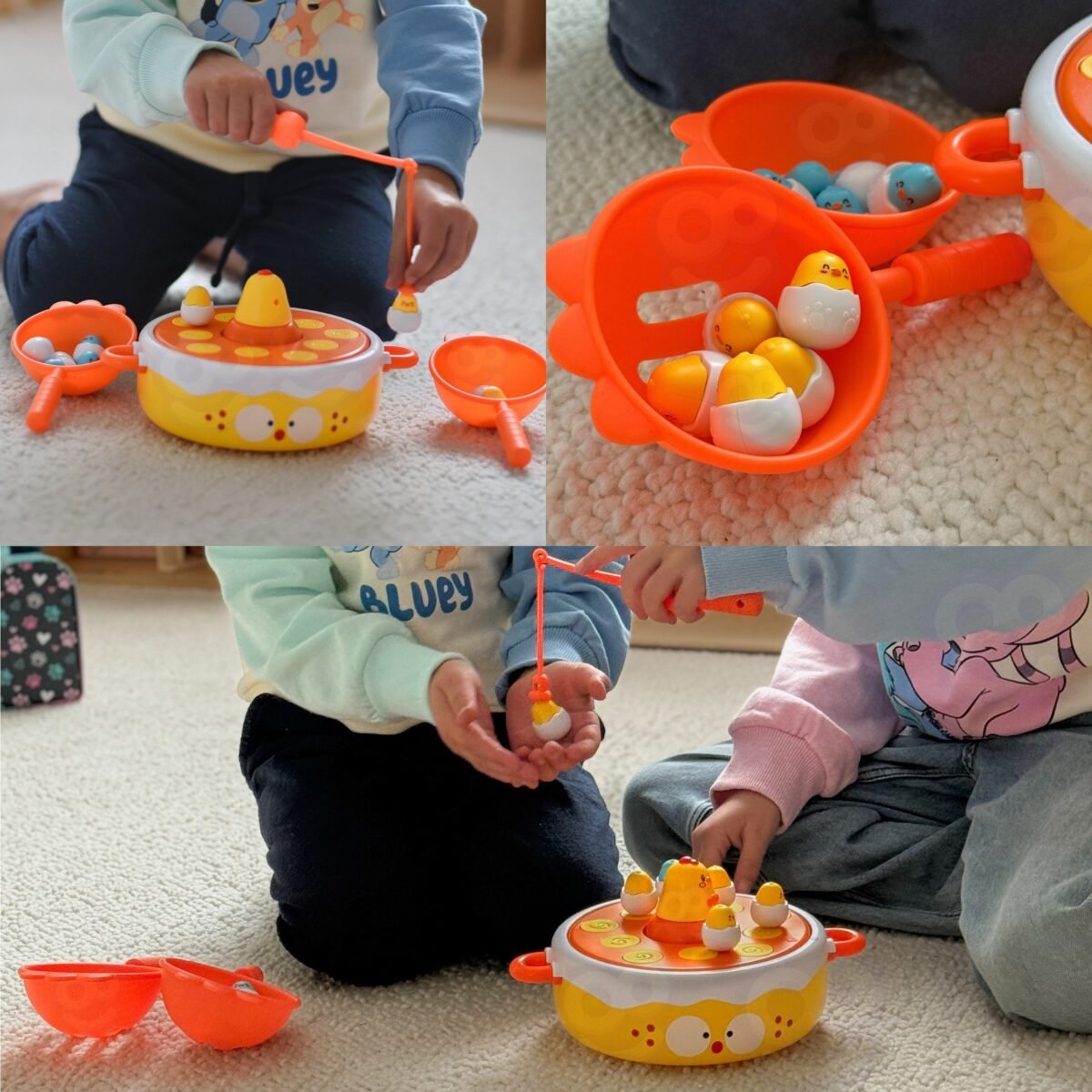 Viščiukų gaudymo žaidimas 4 viename su katapulta – Paveikslėlis 5