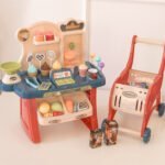 Žaidimų prekybos centras su pirkinių vežimėliu ir 40 priedų – Paveikslėlis 8