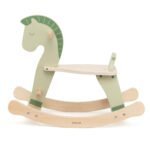 Žalias medinis supamasis arkliukas – Paveikslėlis 6