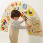 Lankinė sieninė Montessori sensorinė lenta