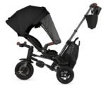 QPLAY sulankstomas triratukas vaikams Nova Deluxe (Black)