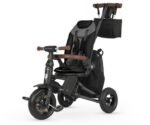 QPLAY sulankstomas triratukas vaikams Nova Deluxe (Black)
