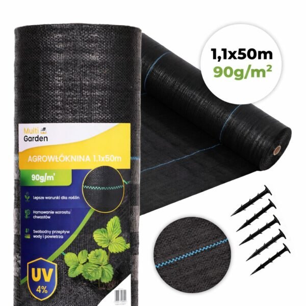 Agroplėvelė juoda su UV apsauga