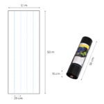 Agroplėvelė juoda su UV apsauga, 90 g/m², 1,1x50 m – Paveikslėlis 10