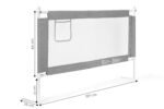 Apsauginė lovos tvorelė vaikams 160 cm – Paveikslėlis 10