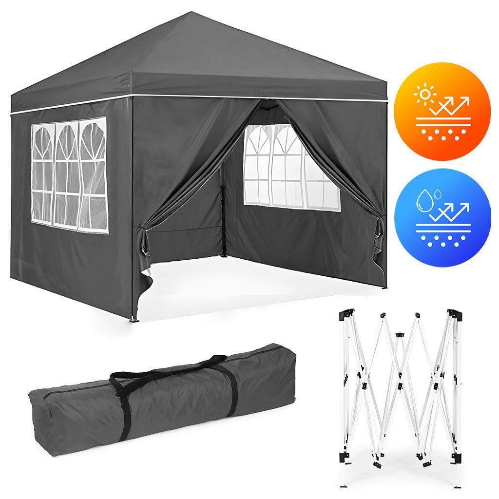 Automatinis sodo paviljonas 3x3 m su 4 sienelėmis