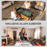 Daugiafunkcinis žaidimų stalas 5-in-1 su 53 priedais – Paveikslėlis 6