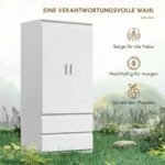 Drabužių spinta su tyliai užsidarančiomis durimis ir stalčiais be rankenėlių – Paveikslėlis 7