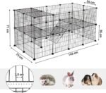 Dviaukštis modulinis metalinis aptvaras graužikams, juodas