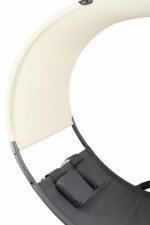 Dvivietė supama sodo sofa su stogeliu – Paveikslėlis 9