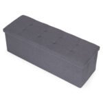 Dygsniuotas pufas su daiktadėže 111x38 cm – Paveikslėlis 7