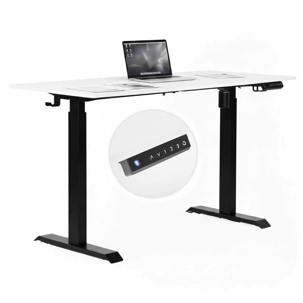 Elektrinis reguliuojamas biuro stalas 140x70 cm