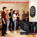 Elektroninė smiginio lenta 1-8 žaidėjams su LCD ekranu ir strėlytėmis – Paveikslėlis 4