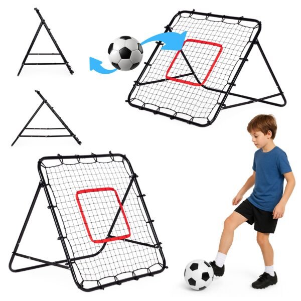 Futbolo rikošeto sienelė treniruotėms 100x100 cm