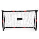 Futbolo vartai su tinklu ir tvirtu plieniniu rėmu (300x200 cm) – Paveikslėlis 4