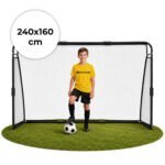Futbolo vartai su tinklu