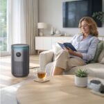 Garinimo drėkintuvas su antibakteriniu filtru ir UV-C sterilizacija