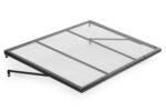 Įėjimo durų stogelis 113x80 cm su UV apsauga – Paveikslėlis 4