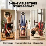 Inversijos stalas 3 viename: atsispaudimai, prisitraukimai ir 3 kampų inversija – Paveikslėlis 4
