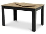Išskleidžiamas stačiakampis stalas, ąžuolo imitacija, 120–160x80 cm – Paveikslėlis 5