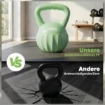 Gira 6 kg, užpildyta smėliu, su neslystančia rankena