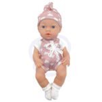 Kūdikio lėlė 36 cm su rūbeliais ir buteliuku – Paveikslėlis 8