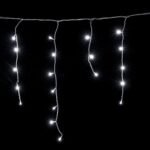 LED varveklių girlianda laukui 19 m su 500 šaltai baltų diodų