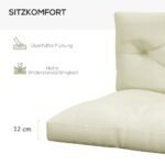Lauko pagalvėlių komplektas paletiniams baldams, 120x80x12 cm, dygsniuotas – Paveikslėlis 5