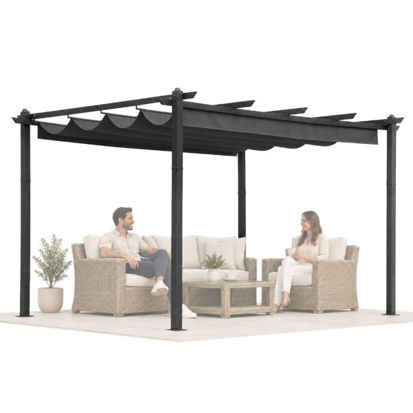 Lauko pergola 3x4 m