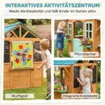 Lauko žaidimų namelis su prekystaliu, įvairiai veiklai – Paveikslėlis 5