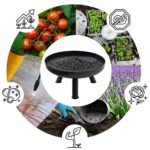 Lauko židinys ketaus, 60 cm skersmens, jaukiam laužui